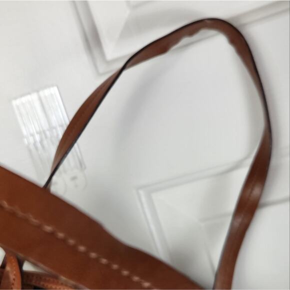 Lauren Ralph Lauren Nylon Tote Bag Zipper Top Black - Picture 6 of 6